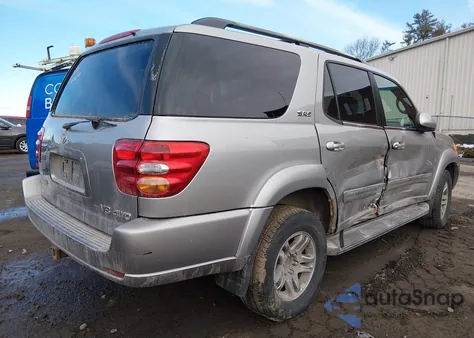 2004 Toyota Sequoia Sr5 V8 z USA, uszkodzony, nr VIN 5TDBT44A04S231784